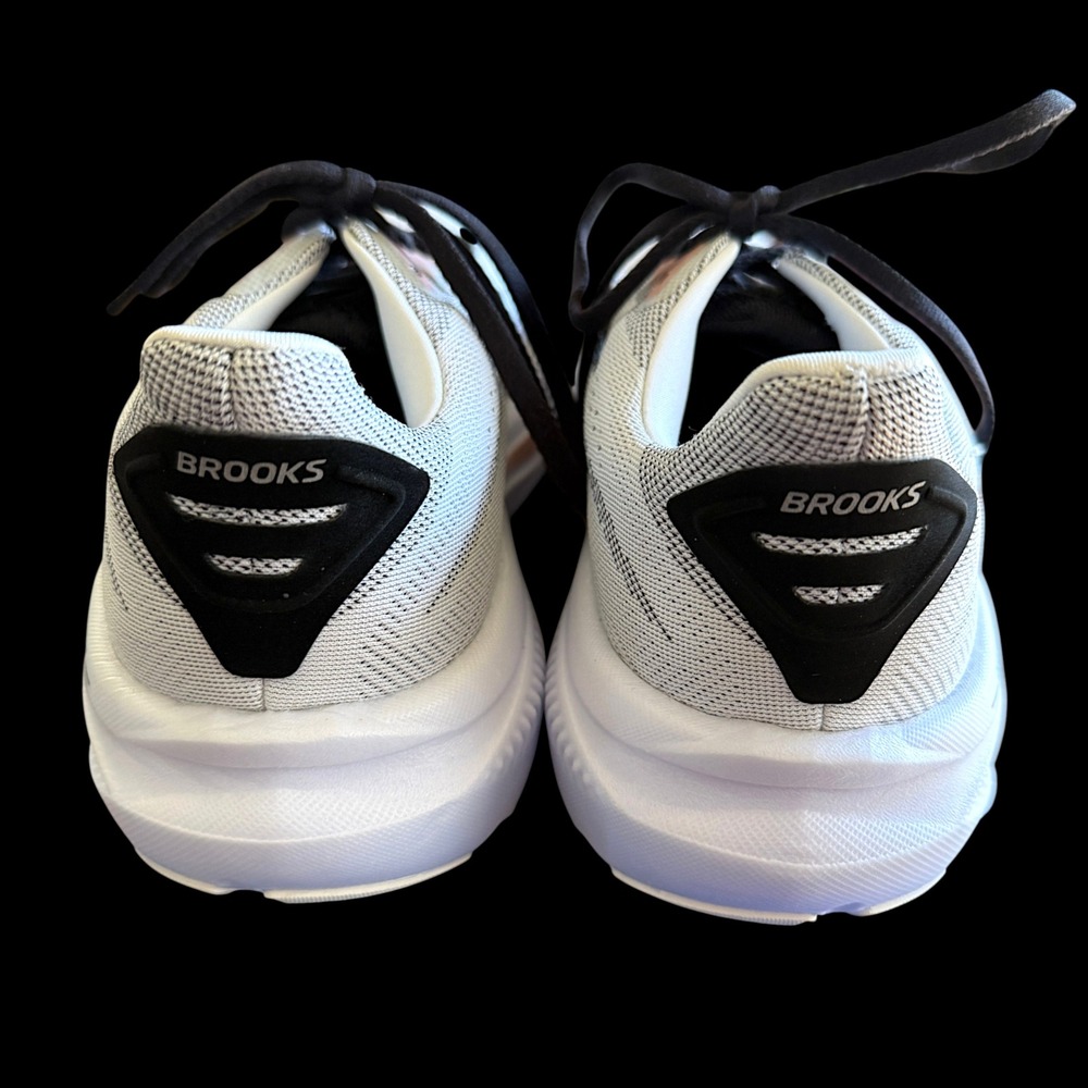 Brooks Ghost 17 Run & Walk Shoes White Black Rose Gold Neutral Womens Size 8 M - Picture 5 of 14